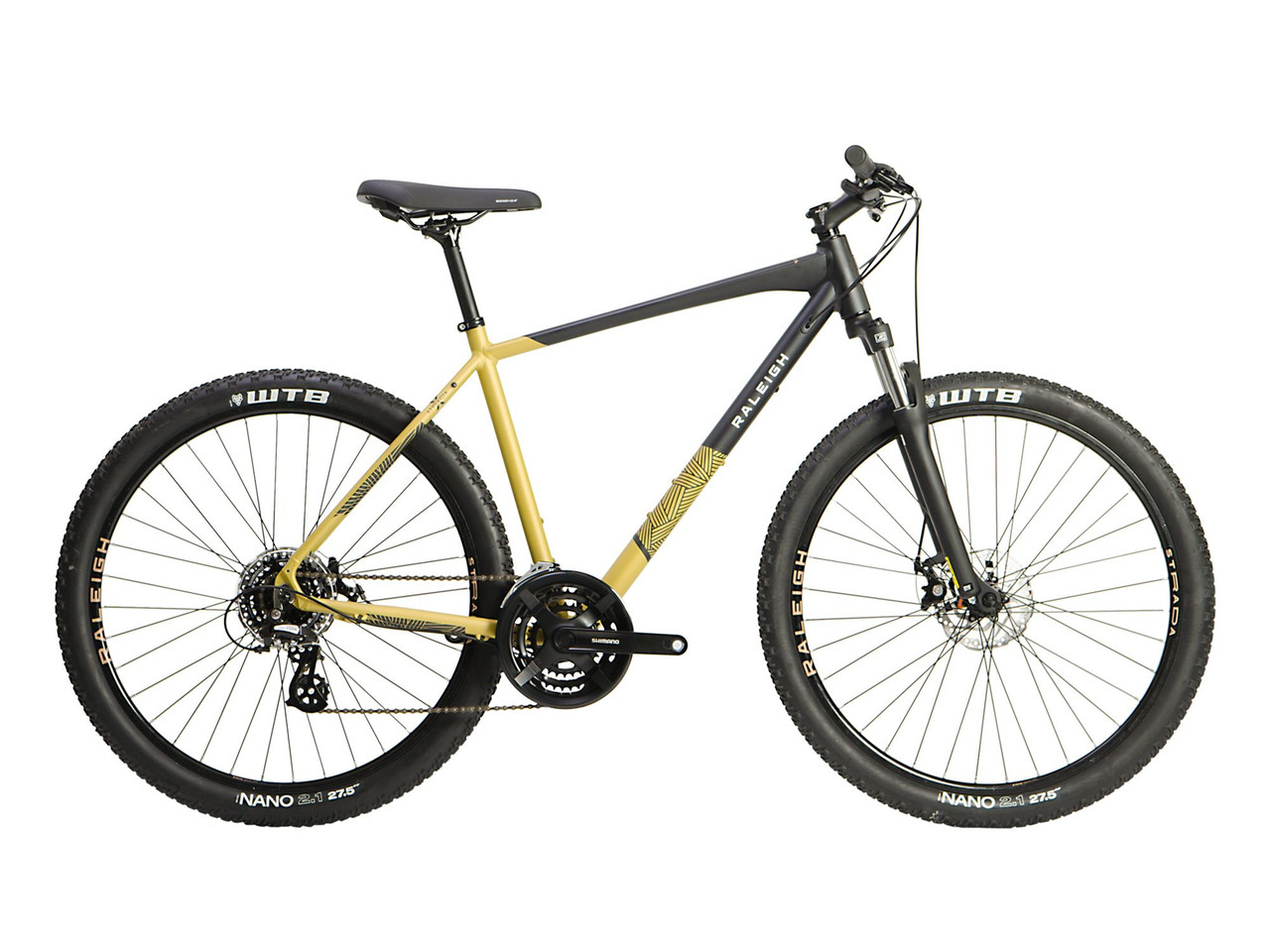 bicycle black gold