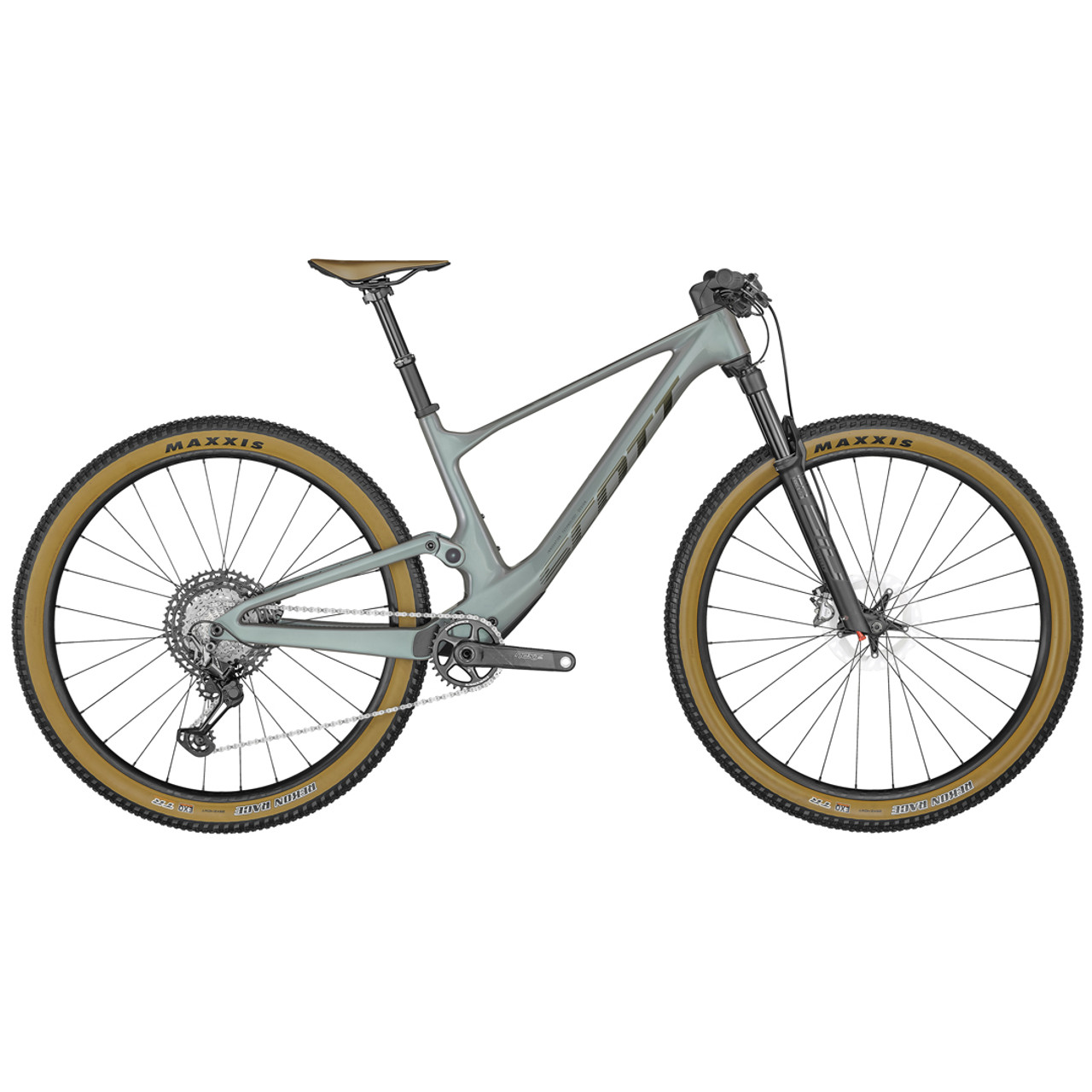 Scott Spark RC Pro Mountain Bike 2023 Prism Grey Green