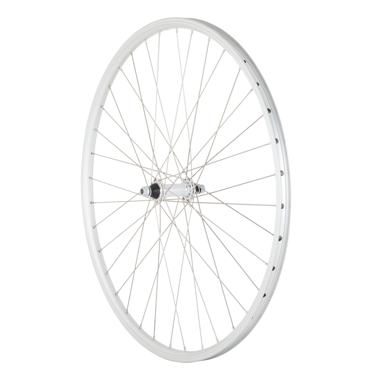 Solid axle clearance bike wheel