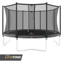 Berg Favorit Regular 430cm + Safety Net Comfort Trampoline (14ft) - Grey