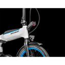 Bergamont Paul-E EQ Expert One Size Electric Bike fitted with front light and basket mount