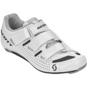 Scott Road Comp Cycling Shoes White/Grey - Eurocycles Ireland