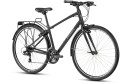 Ridgeback Speed Mens Hybrid Bike - Grey- Front view 