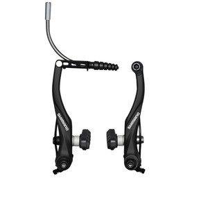 Shimano BR-T610 Deore V-brakes, front, black (BRT610FL) - Eurocycles.com