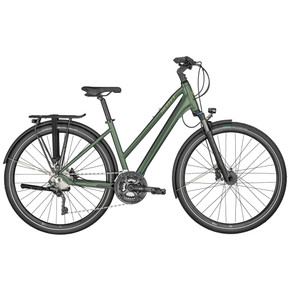 Scott Sub Sport 10 Lady Hybrid Bike (2023) - Malachite Green - Eurocycles Ireland