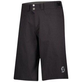 Scott Trail Flow MTB Shorts Mens-Black, Front view