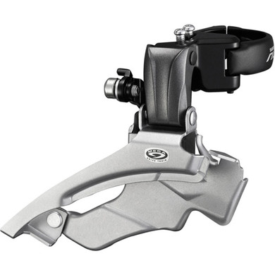 Shimano Altus 9 Speed Front Derailleur, conventional swing, dual pull (FD-M371)