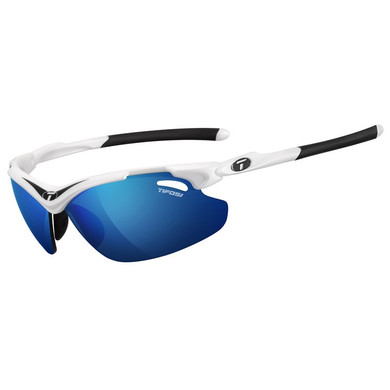 Tifosi Tyrant 2.0 Clarion Red Interchangeable Lens Sunglasses - White Black - Eurocycles Ireland
