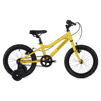 Ridgeback MX16" Boys Bike- Yellow - 4 to 6 Years old