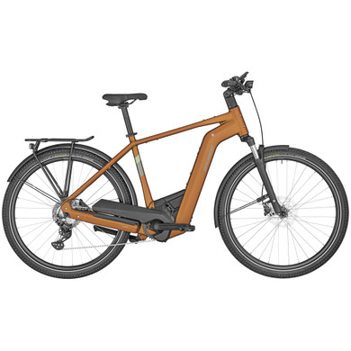 Bergamont E-Horizon Sport 6 Men Hybrid Electric Bike - Orange - Eurocycles Ireland