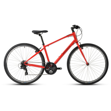 Ridgeback Motion Hybrid Bike - Red - Eurocycles Ireland