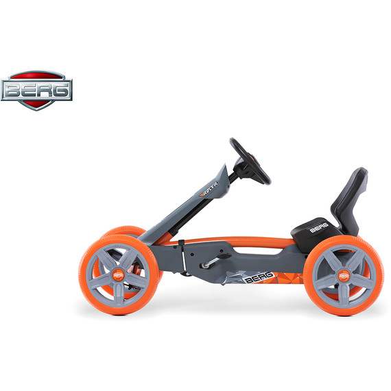 Berg Reppy Racer Kids Go Kart - Grey/Orange