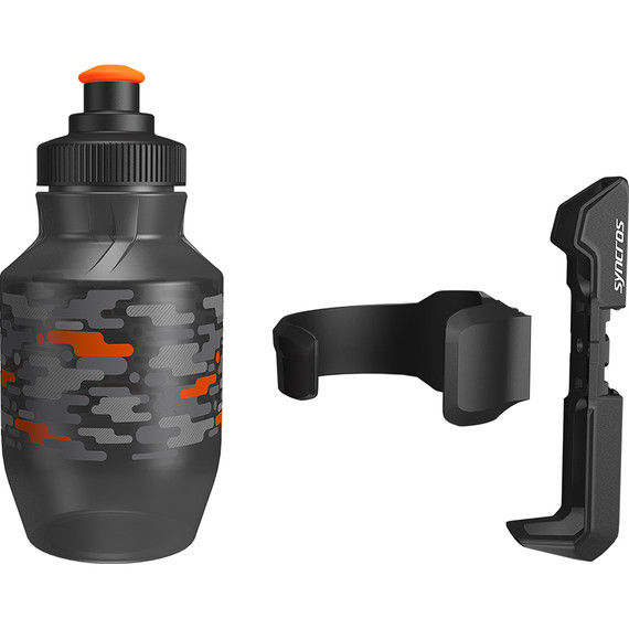 Syncros Kids Bike Bottle Black with mounting system