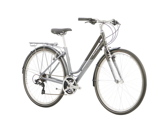 Raleigh Pioneer Ladies Hybrid Bike - Black/Silver