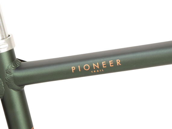 Raleigh Pioneer Trail Mens Hybrid Bike - Green/Black