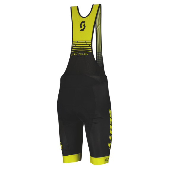 Scott RC Team ++ Men's Cycling Bib Shorts black/yellow