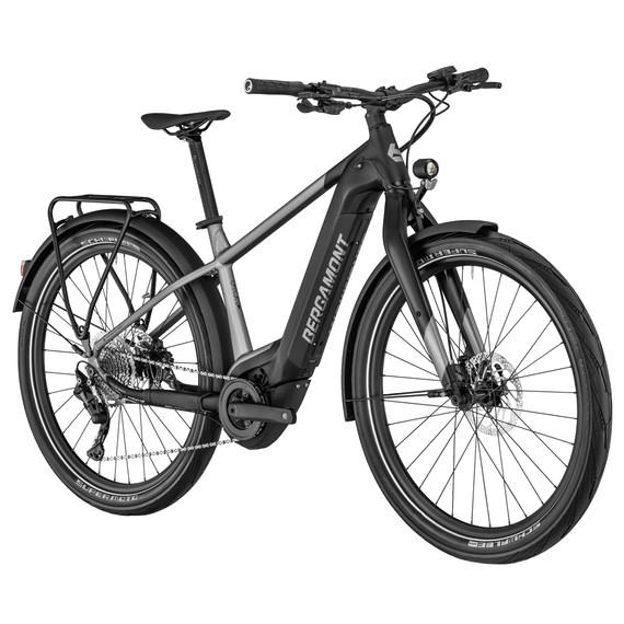 Bergamont E-Revox Rigid Eq Electric Bike (2022) - Chrome Silver