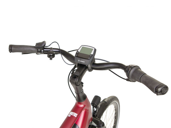 Raleigh Motus Tour Crossbar Hub Gear Electric Bike - Red
