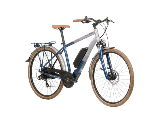 Raleigh Array Crossbar Frame Rear Motor Electric Bike - 50cm Large