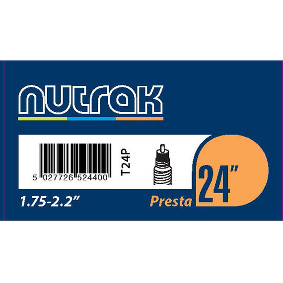 Nutrak Presta Inner Tube 24 x 1.75-2.125 inch - Eurocycles Ireland