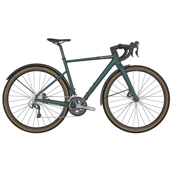 Scott Contessa Speedster Gravel 25 EQ Bike (2023) - Rainforest Green - Eurocycles Ireland