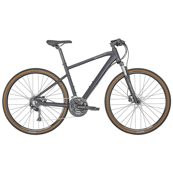 Scott Sub Cross 40 Men Hybrid Bike (2023) - Granite Black - Eurocycles Ireland