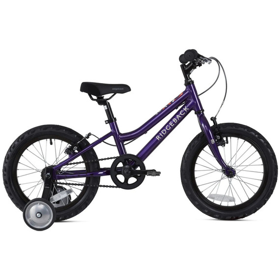 Ridgeback Melody 16" Girls Bike- Purple - 4 to 6 Years old