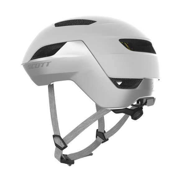 Scott La Mokka Plus (CE) Bike Helmet Vogue Silver/ Reflective Grey - Eurocycles Ireland