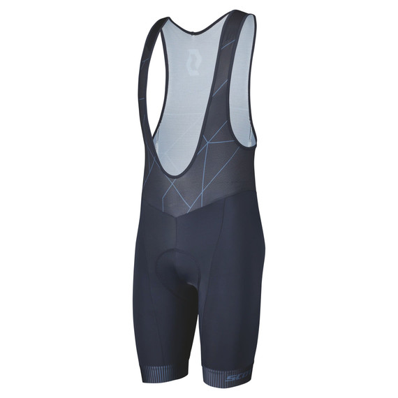 Scott RC Team ++ Mens Bib Shorts - dark blue/metal blue