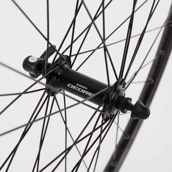  M Part Wheels Hybrid Frotn Wheel - Shimano Deore Hub - Mavic A319 rim 700C - Eurocycles Ireland