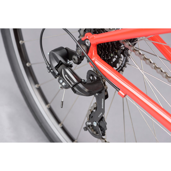 Ridgeback Motion Hybrid Bike - Red - Eurocycles Ireland