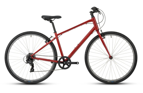 Ridgeback Comet Hybrid Bike-Red