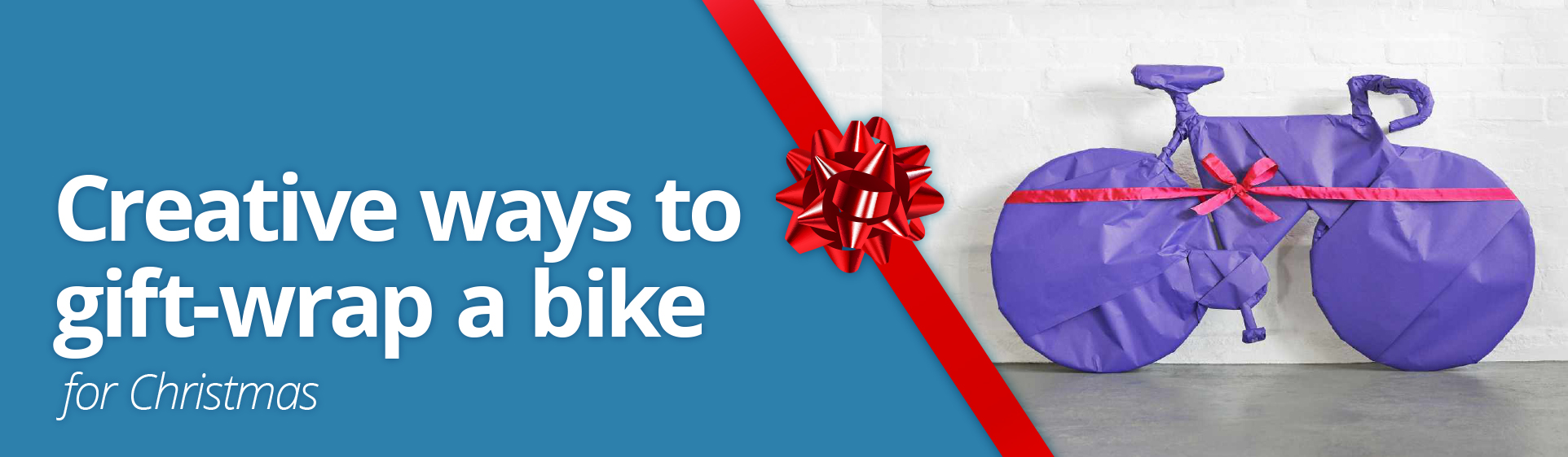 Creative ways to gift-wrap a bike by Eurocycles ireland