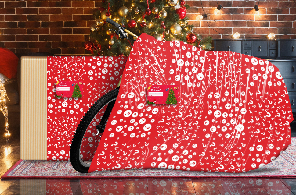 Full bike wrap with a blanket or bag for the perfect gift presentation - Eurocycles Ireland 