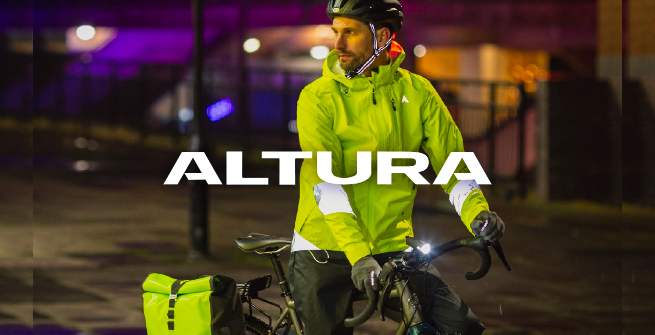 Altura cycling clothing and cycling luggage for sale at Eurocycles Ireland