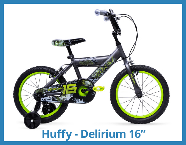 Huffy Delirium 16" boys bike for sale at Eurocycles