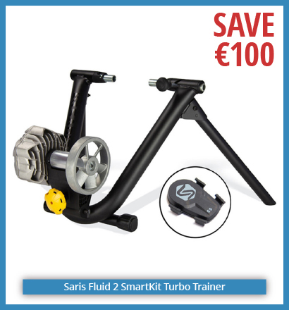 Saris fluid2 turbo 2025 trainer with smart kit