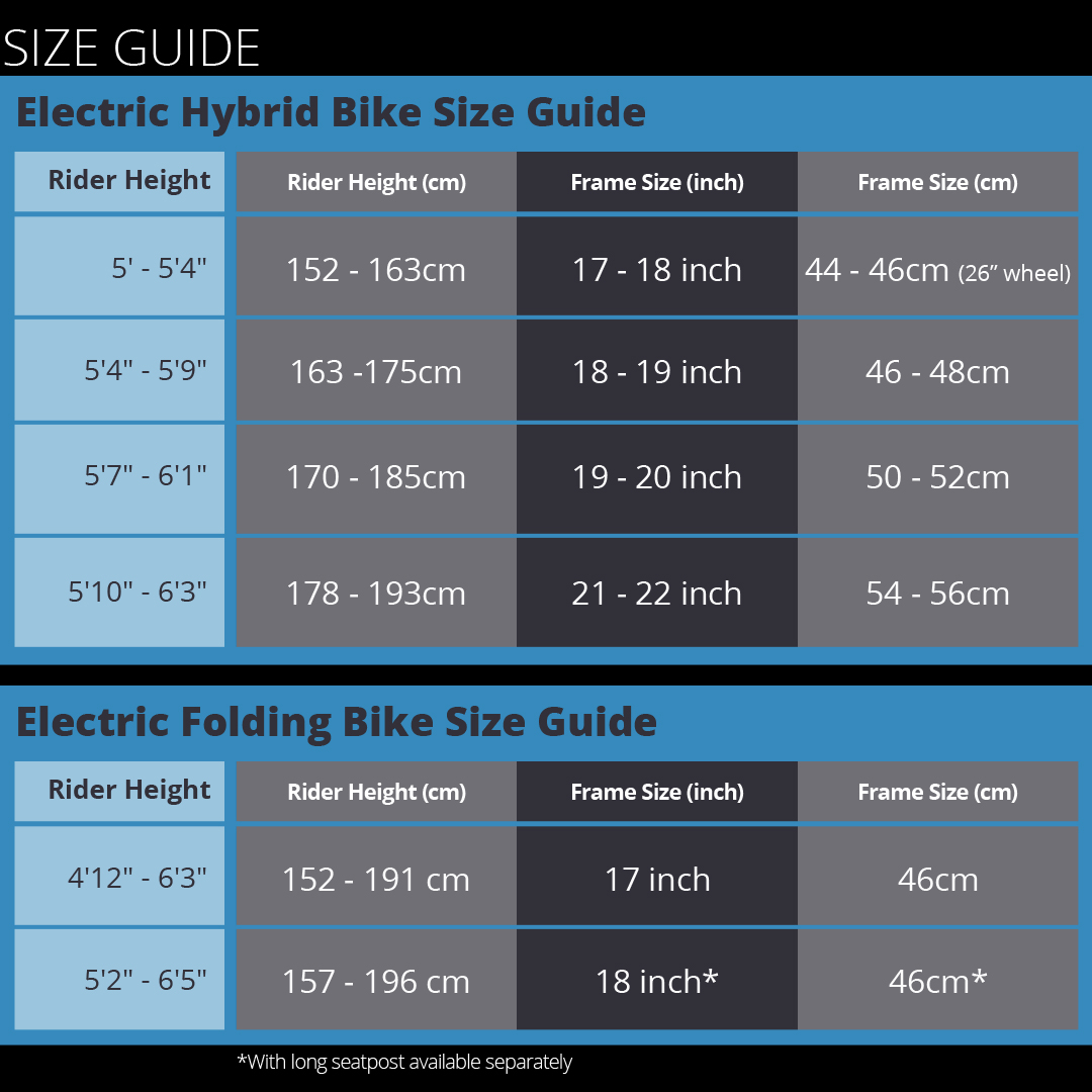 raleigh bike size guide