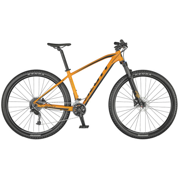 orange scott mountain bike