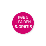 VeggieDent klistermærker / Køb 5... / A4-Ark m. 48 etiketter
