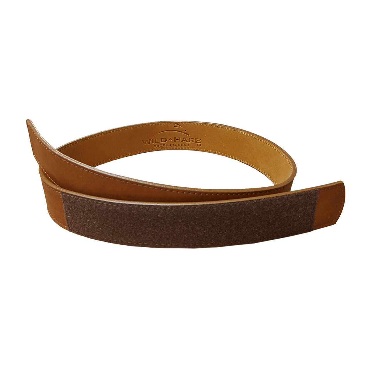 Wild Hare Buckle-less Leather Belt - ShockEater Shooting Gear