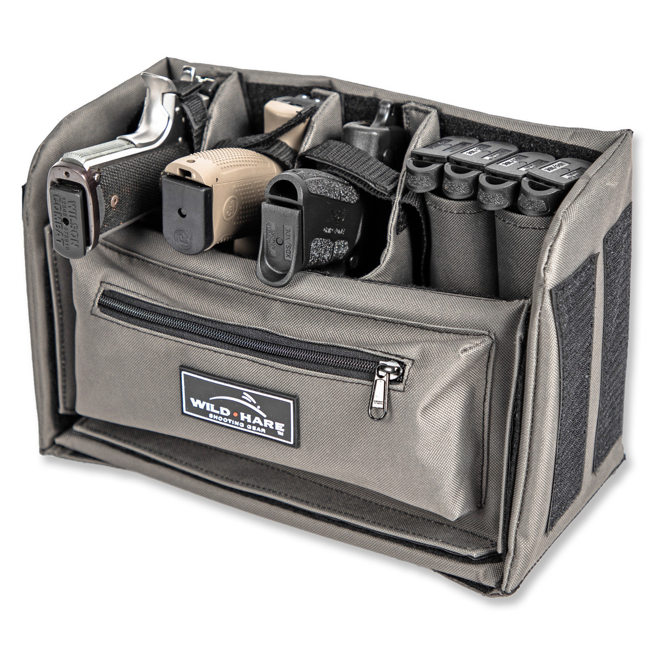 Wild Hare Pistol Organizer Kit - Grey - ShockEater Shooting Gear