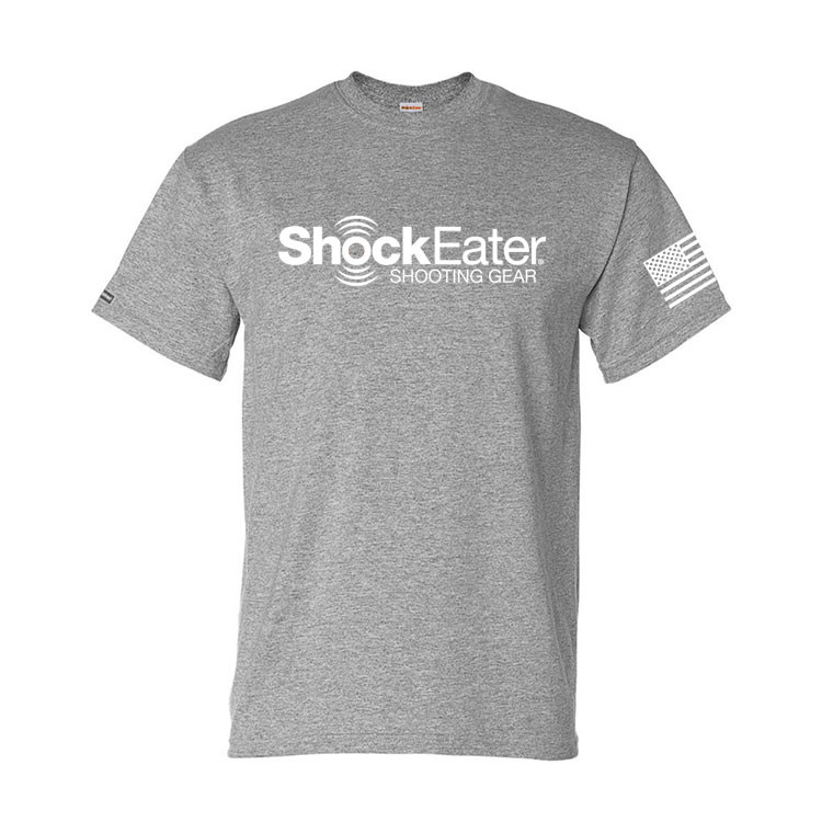 Men's ShockEater Shooting Shirt – 50/50 Blend, Sport Grey