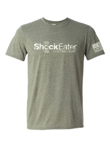 ShockEater Shooting Gear, Ultra Soft, Distressed Logo T-Shirt ShockEater Shooting Gear, Ultra Soft, Distressed Logo T-Shirt