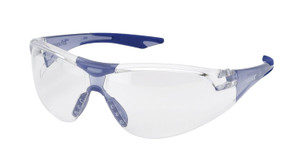 Elvex Slim Fit Shooting Safety Glasses, One Size, Clear Anti-Fog Lens/BlueTemple Elvex Slim Fit Shooting Safety Glasses, One Size, Clear Anti-Fog Lens/BlueTemple