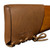 ShockEater Leather Slip-On Recoil Pad Kit, Saddle Brown