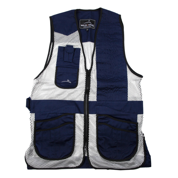 Wild Hare Heatwave Mesh Vest - Navy Silver