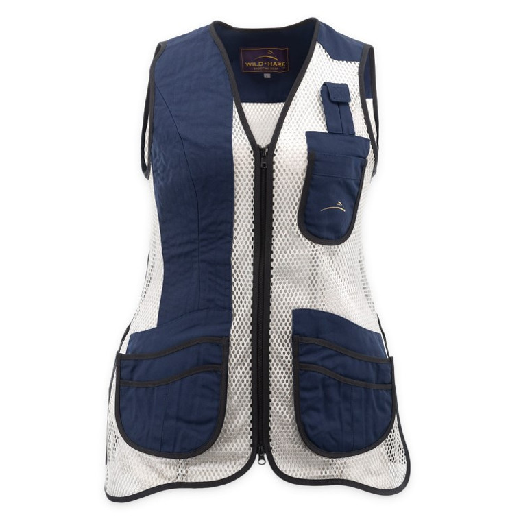 Wild Hare Women's Comfort Fit Vest - Navy Silver