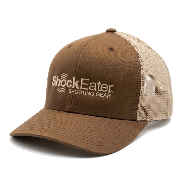 ShockEater Heritage Trucker Hat - Brown/Khaki