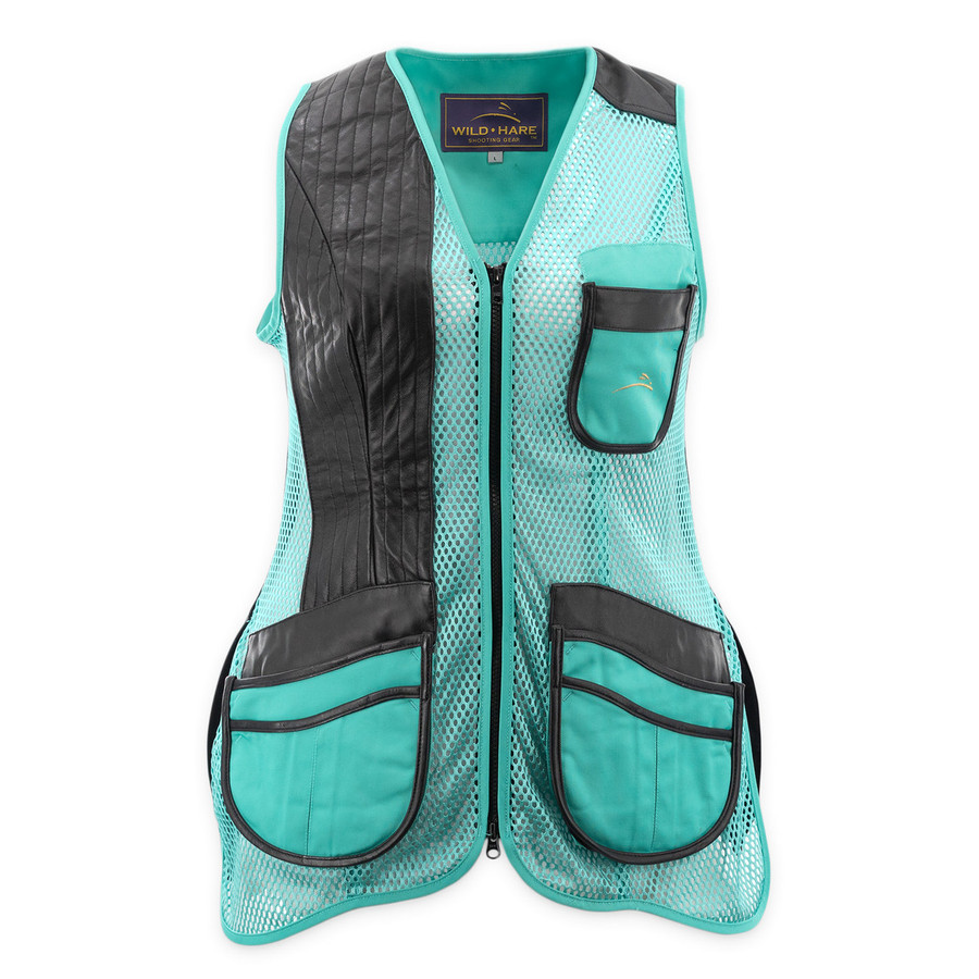 Wild Hare Women's Perfect Fit Mesh Vest - Turquoise and Black
